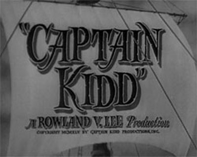 Captain-Kidd-1945 Adventure