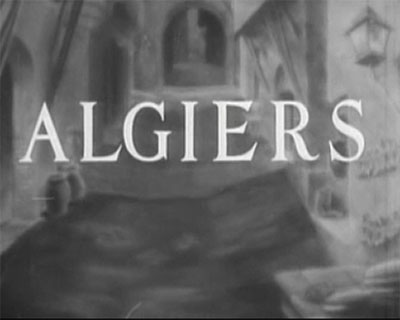 Algiers-1938 Mystery