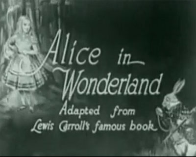 Alice-in-Wonderland-1915 Silent Films