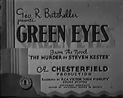 Green-Eyes-1934 Mystery