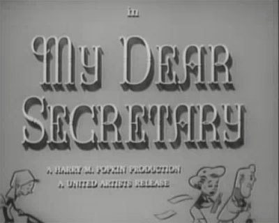 My-Dear-Secretary-1949 Comedy