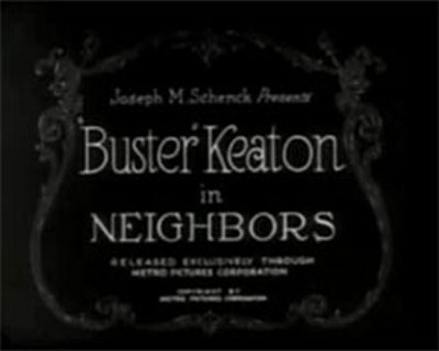 Neighbors-1920 Silent Films