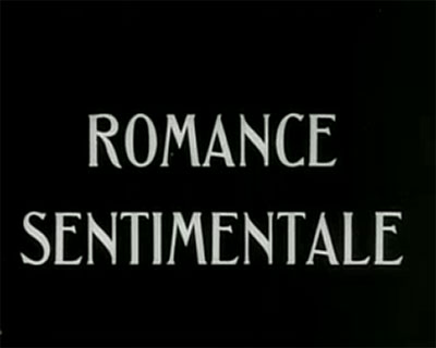 Romance-Sentimentale-1930 Comedy