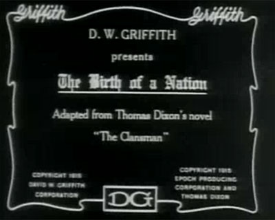 The-Birth-of-a-Nation-1915 Silent Films