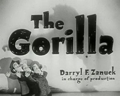The-Gorilla-1939 Horror