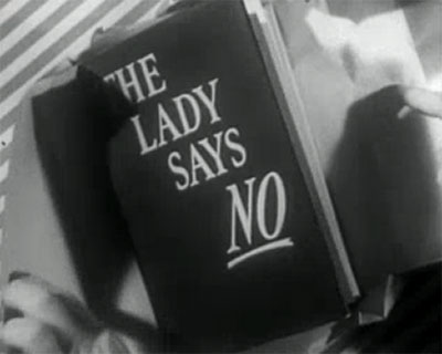 The-Lady-Says-No-1952 Comedy