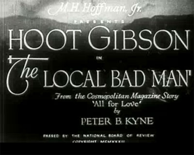 The-Local-Bad-Man-1932 Western
