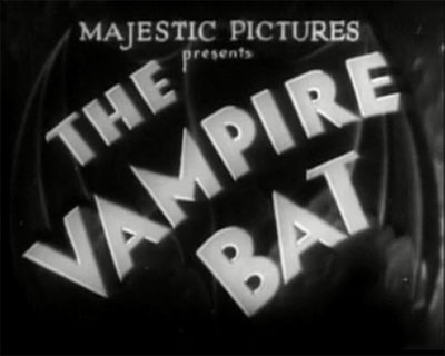 The-Vampire-Bat-1933 Mystery