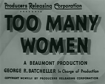 Too-Many-Women-1942 Comedy