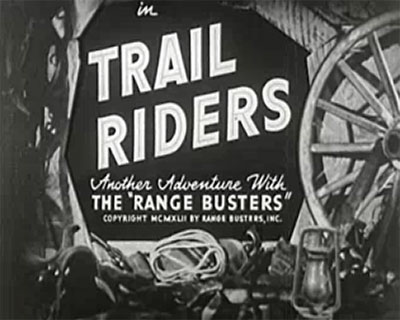 Trail-Riders-1942 Western