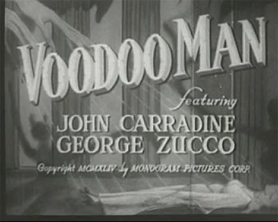 Voodoo-Man-1944 Horror