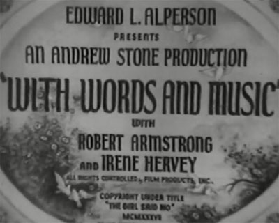 With-Words-and-Music-1937 Musical