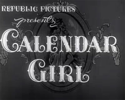 Calendar-Girl-1947 Romance
