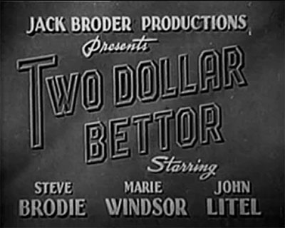 Two-Dollar-Bettor-1951 Drama